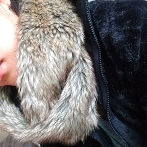 ❤Staring at Stars Furry Knit Eternity Scarf